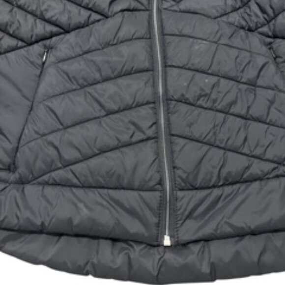Free Country Women’s Size XL Puffer Jacket  Black Full Front Zip - Picture 9 of 9